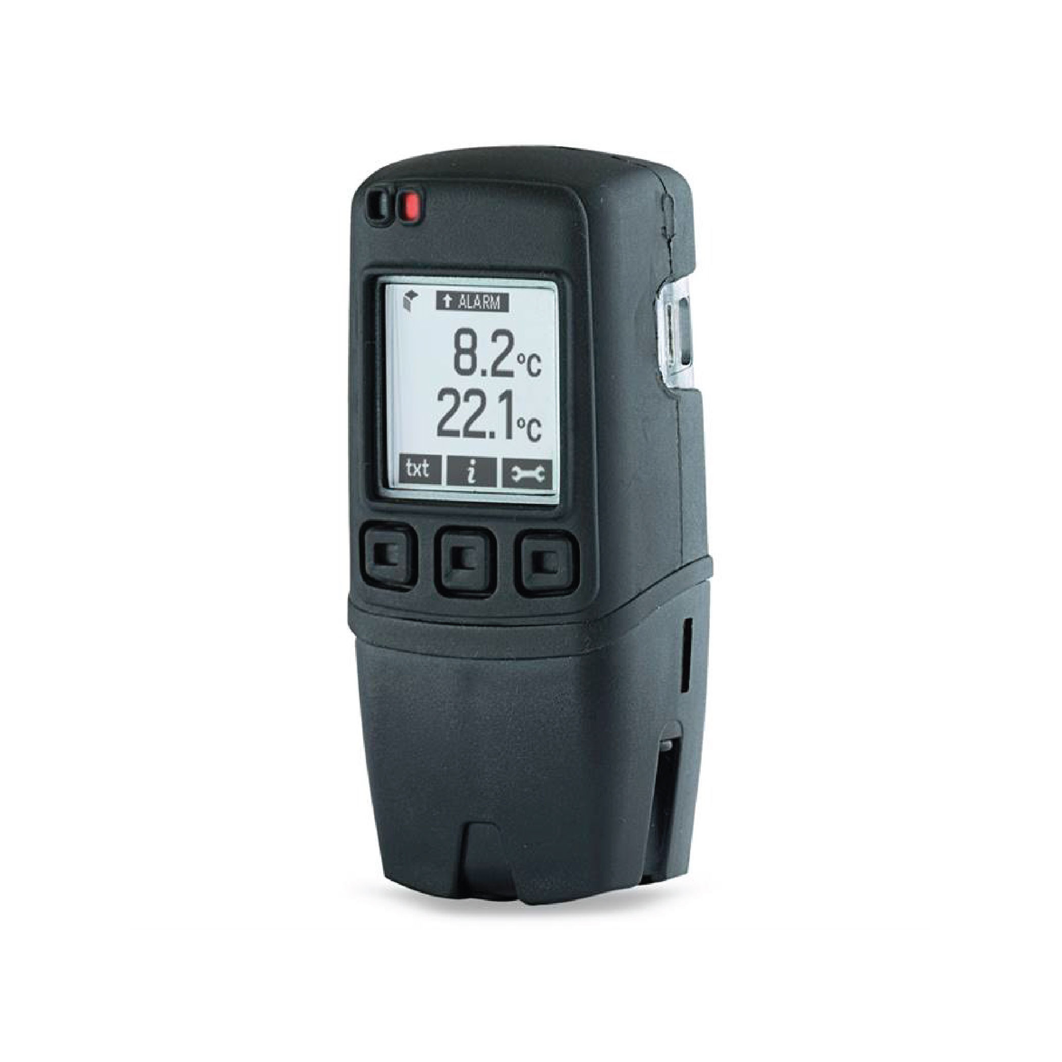 Dual Channel Thermocouple Data Logger with Graphic Screen and Audible
